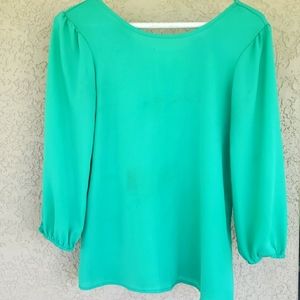 Green long sleeve shirt